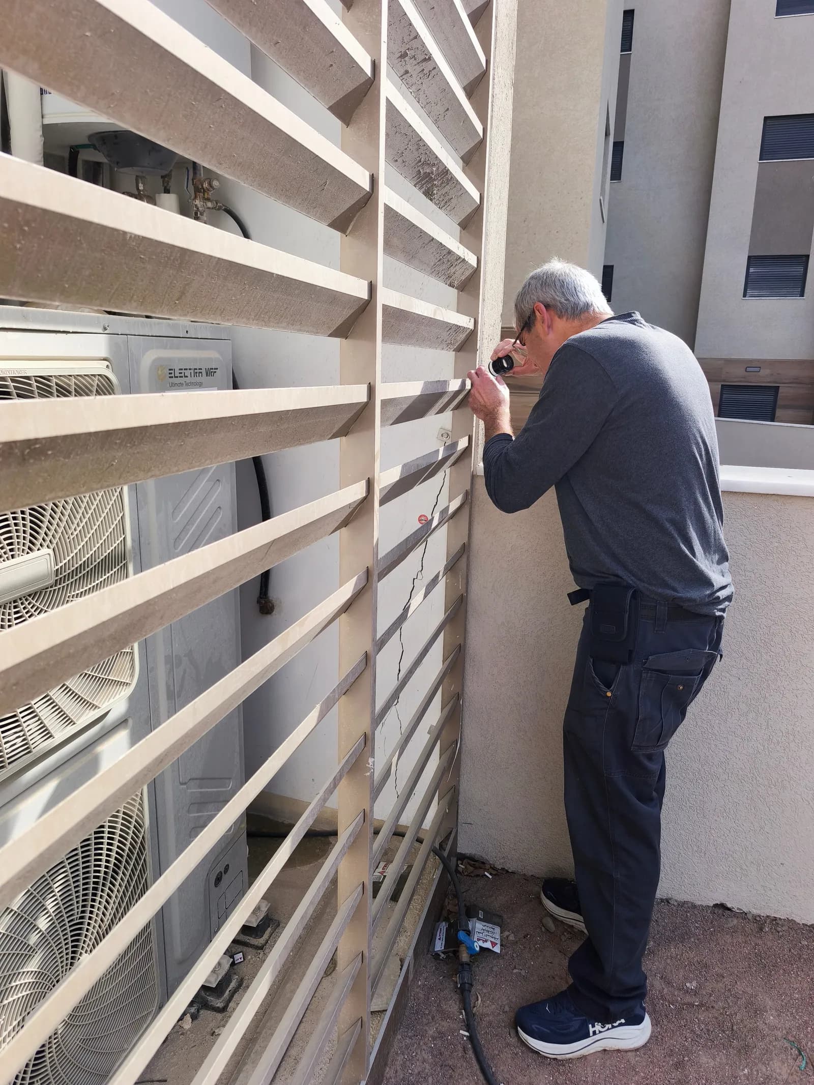 תיעוד ליקוי בנייה